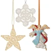 2024 Star, Snowflake, and Angel Tree Ornament Set*The Met Store Online