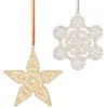 2024 Sterling Silver Star and Snowflake Ornament Set*The Met Store Hot