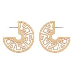 Ancient Fretwork Earrings*The Met Store Best