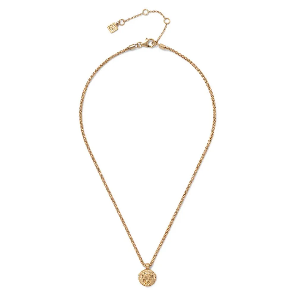 Ancient Lion Pendant Necklace*The Met Store Cheap