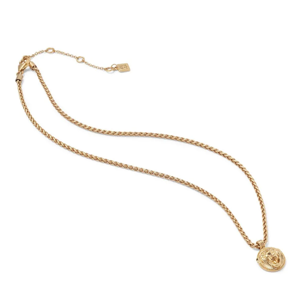 Ancient Lion Pendant Necklace*The Met Store Cheap