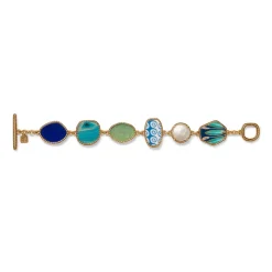 Ancient Mixed Motifs Glass Bracelet*The Met Store Store