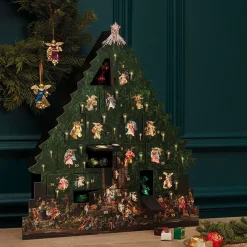 Angel Tree Wooden Advent Calendar*The Met Store New