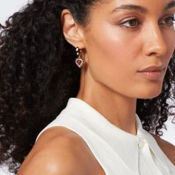 Atef Crown Huggie Charm Earrings*The Met Store Shop