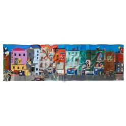 Bearden The Block Oblong Silk Scarf*The Met Store Best