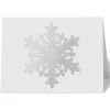 Bentley: Snow Crystal Fine Holiday Cards with Lined Envelopes and Foil Seals*The Met Store Fashion