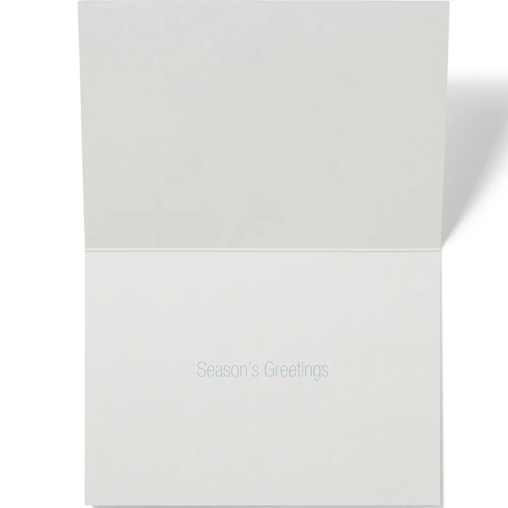 Bentley: Snow Crystal Fine Holiday Cards with Lined Envelopes and Foil Seals*The Met Store Fashion