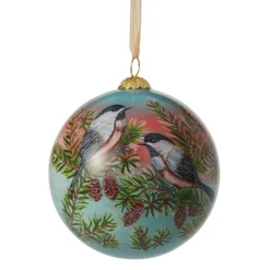 Birds of America Hand-Painted Glass Ornament Set*The Met Store Fashion