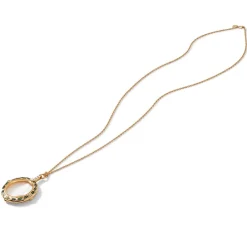 Bohemian Dragon Magnifier Pendant Necklace*The Met Store Hot