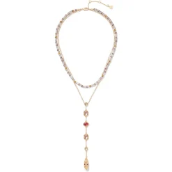 Cascading Gems Y-Necklace*The Met Store Shop