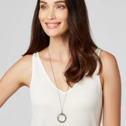 Celestial Octagonal Magnifier Pendant Necklace*The Met Store Fashion