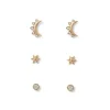 Celestial Symbols Stud Earrings Set*The Met Store Shop