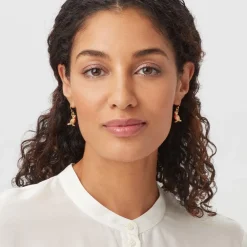 Chinese Bird Drop Earrings*The Met Store Fashion