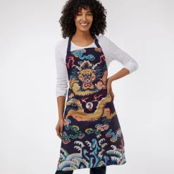 Chinese Dragon Rank Badge Apron*The Met Store Hot