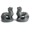 Chinese Guardian Figure Bookends*The Met Store Cheap