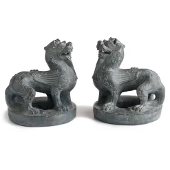 Chinese Guardian Figure Bookends*The Met Store Cheap