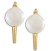 Coin Pearl Earrings*The Met Store Shop
