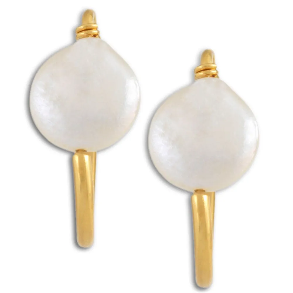 Coin Pearl Earrings*The Met Store Shop