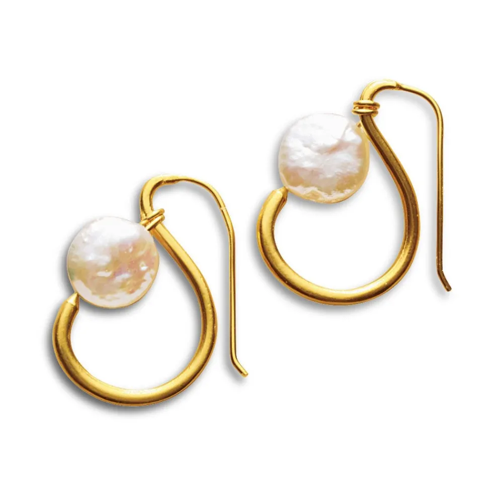 Coin Pearl Earrings*The Met Store Shop