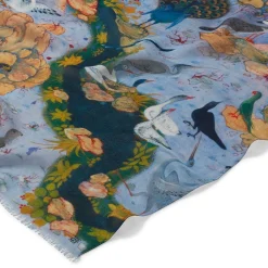 Concourse of the Birds Oblong Scarf*The Met Store Clearance