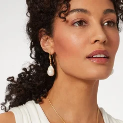 Cypriot Twist Pearl Necklace and Drop Earrings Set*The Met Store Best Sale