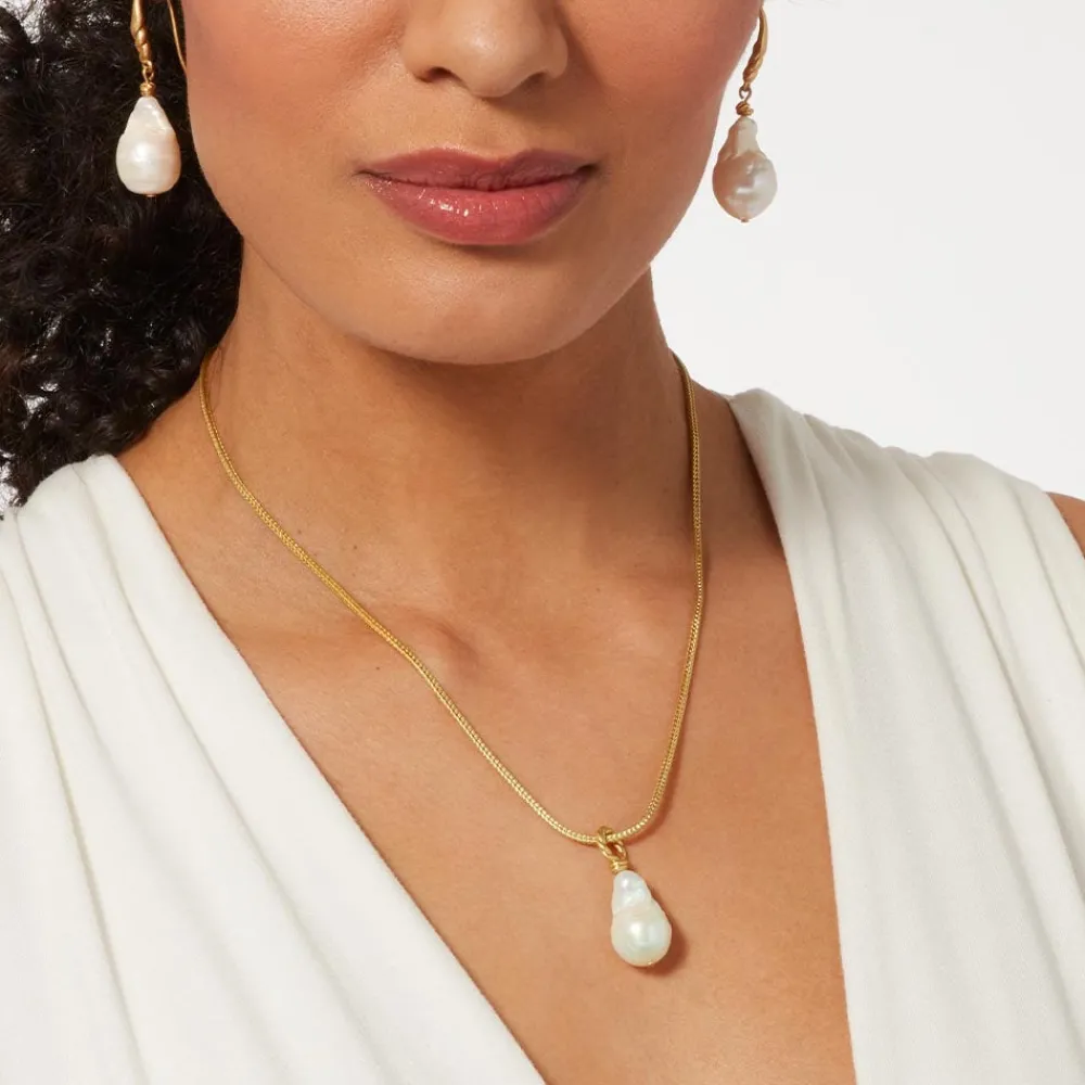 Cypriot Twist Pearl Pendant Necklace*The Met Store Hot