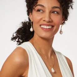 Cypriot Twist Pearl Pendant Necklace*The Met Store Hot