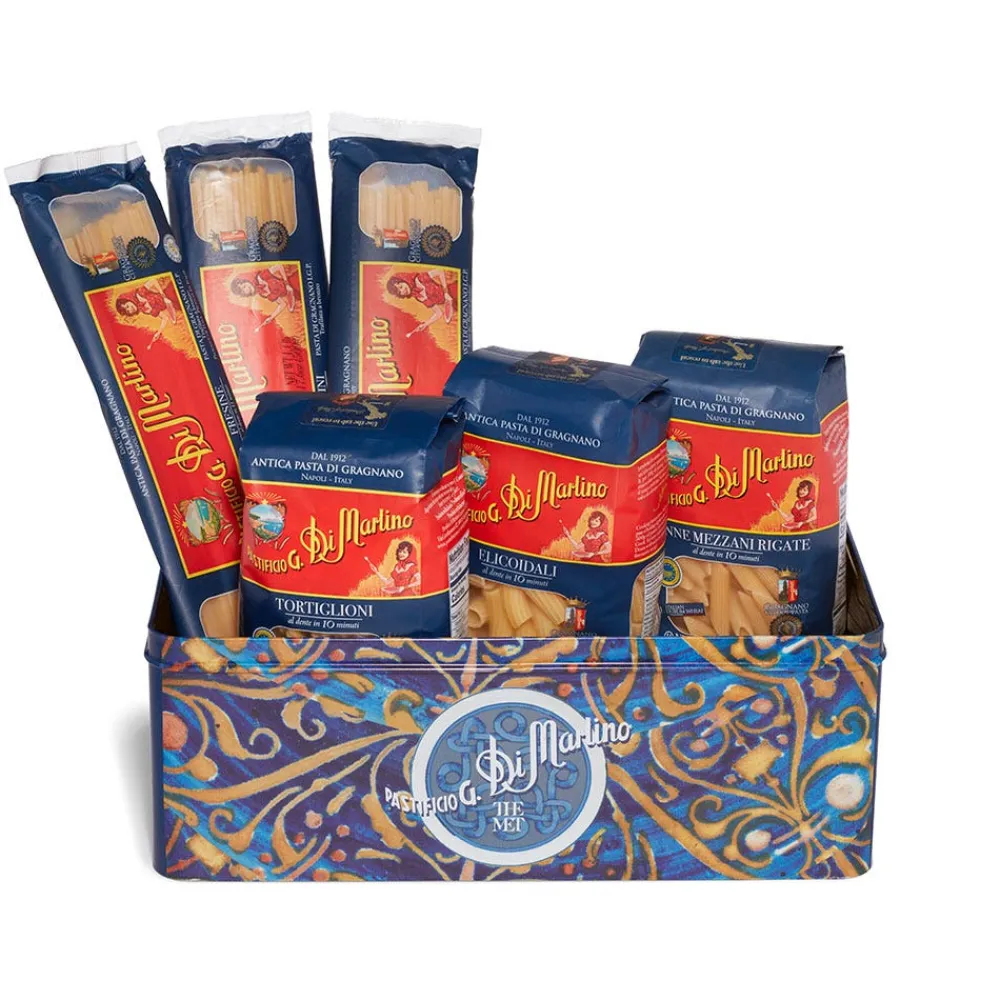 Di Martino Italian Maiolica Assorted Pasta Tin*The Met Store Shop
