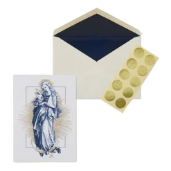 Dürer: Virgin on the Crescent Fine Holiday Cards with Lined Envelopes and Foil Seals*The Met Store Clearance