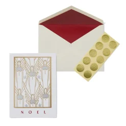 Drevenstedt: Noel Fine Holiday Cards with Lined Envelopes and Foil Seals*The Met Store Flash Sale