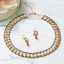 Egyptian Fringe Collar Necklace*The Met Store Shop