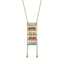 Egyptian Nefer Amulet Ladder Pendant Necklace*The Met Store Discount