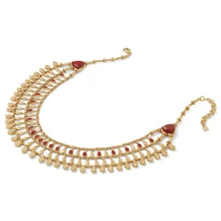 Egyptian Nefer Amulet Red Jasper Collar Necklace*The Met Store Discount