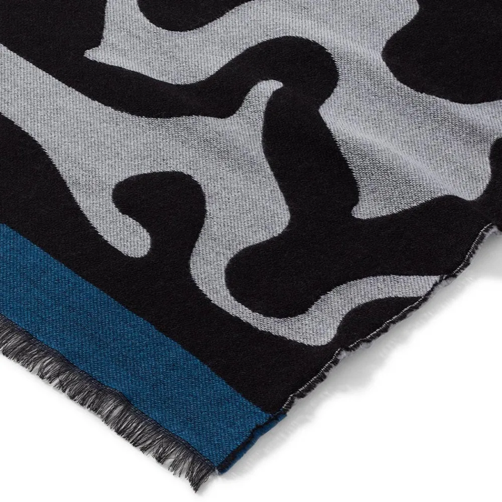 Egyptian Swirled Glass Unisex Oblong Jacquard Scarf*The Met Store Shop