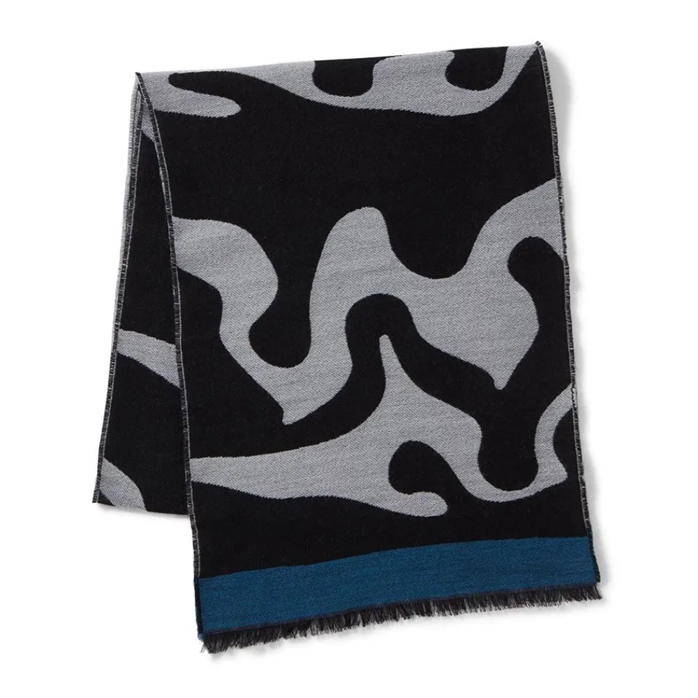 Egyptian Swirled Glass Unisex Oblong Jacquard Scarf*The Met Store Shop