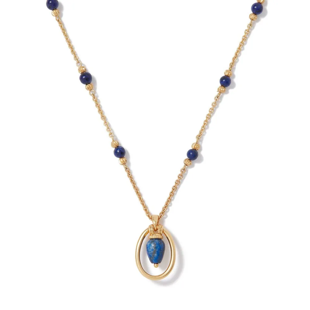 Etruscan Lapis Pendant Necklace*The Met Store Cheap