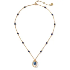 Etruscan Lapis Pendant Necklace*The Met Store Cheap