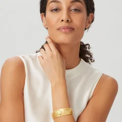 Etruscan Lion Hinged Cuff Bracelet*The Met Store Cheap