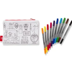 Favorite Galleries of The Met Color & Learn Washable Kids' Pencil Case*The Met Store Store