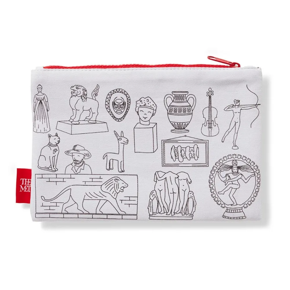 Favorite Galleries of The Met Color & Learn Washable Kids' Pencil Case*The Met Store Store