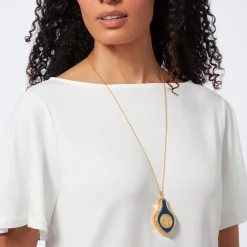 French Loupe Magnifier Pendant Necklace*The Met Store Clearance