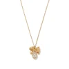 French Wreath Bow Pendant Necklace*The Met Store Shop