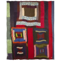 Gee's Bend Pettway Quilt Design Oblong Silk Scarf*The Met Store Cheap