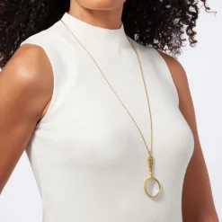 Gilded Age Magnifier Pendant Necklace*The Met Store Clearance