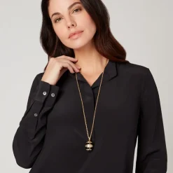 Hand-Enameled Egg Pendant Watch*The Met Store Best