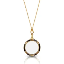 Hand-Enameled Magnifier Pendant Necklace*The Met Store Store