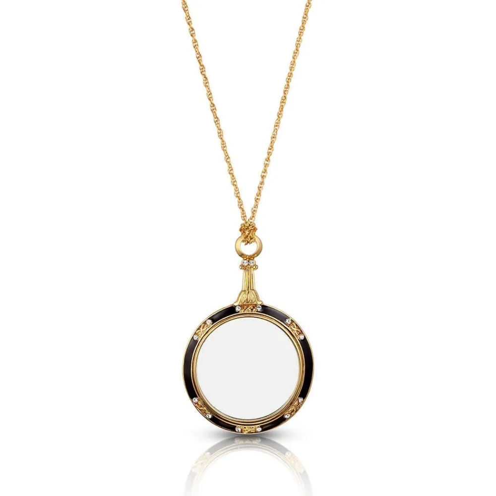Hand-Enameled Magnifier Pendant Necklace*The Met Store Store