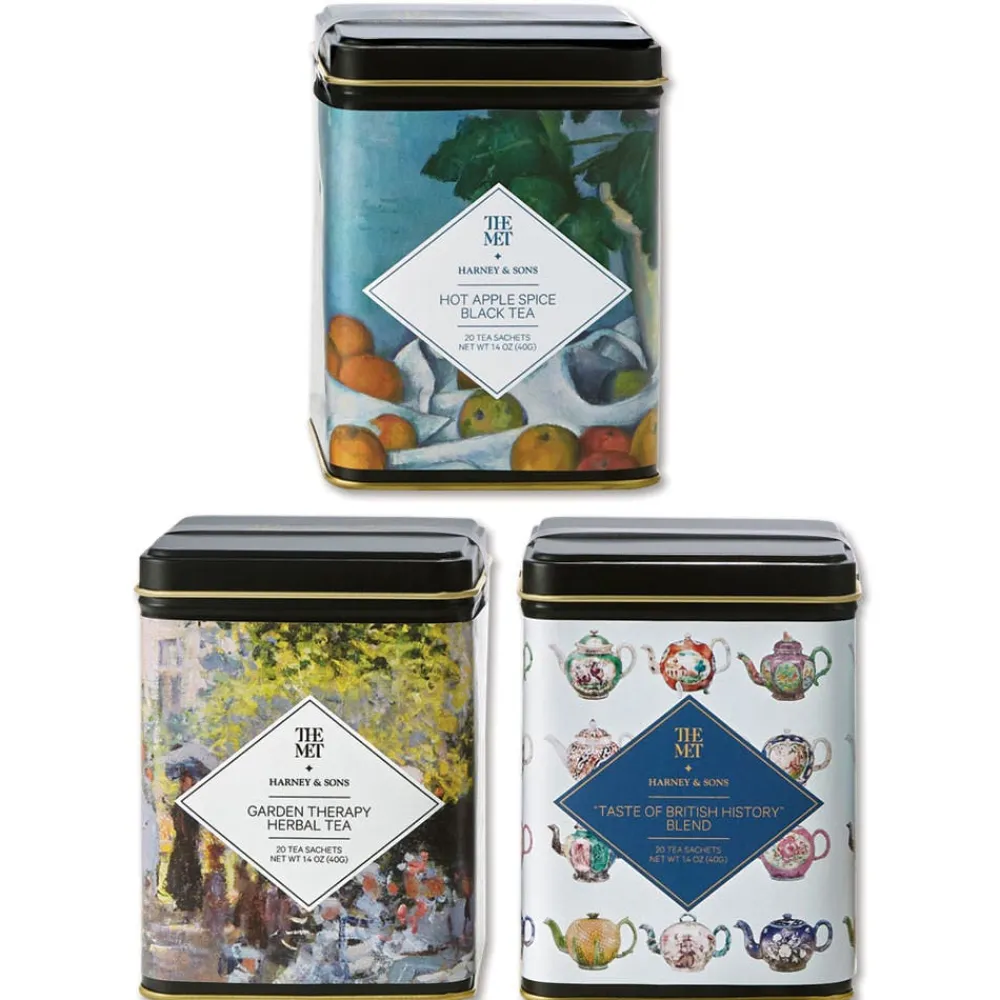 Harney & Sons Tea Tin Set*The Met Store Discount