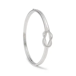 Herakles Knot Hinged Bangle*The Met Store Best