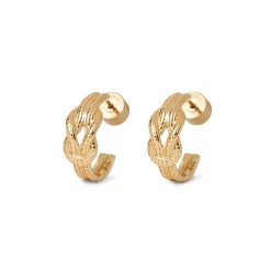 Herakles Knot Hoop Earrings*The Met Store Cheap